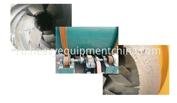 Sea Sand Drying Equipment 3 Drum Rotary Dryer